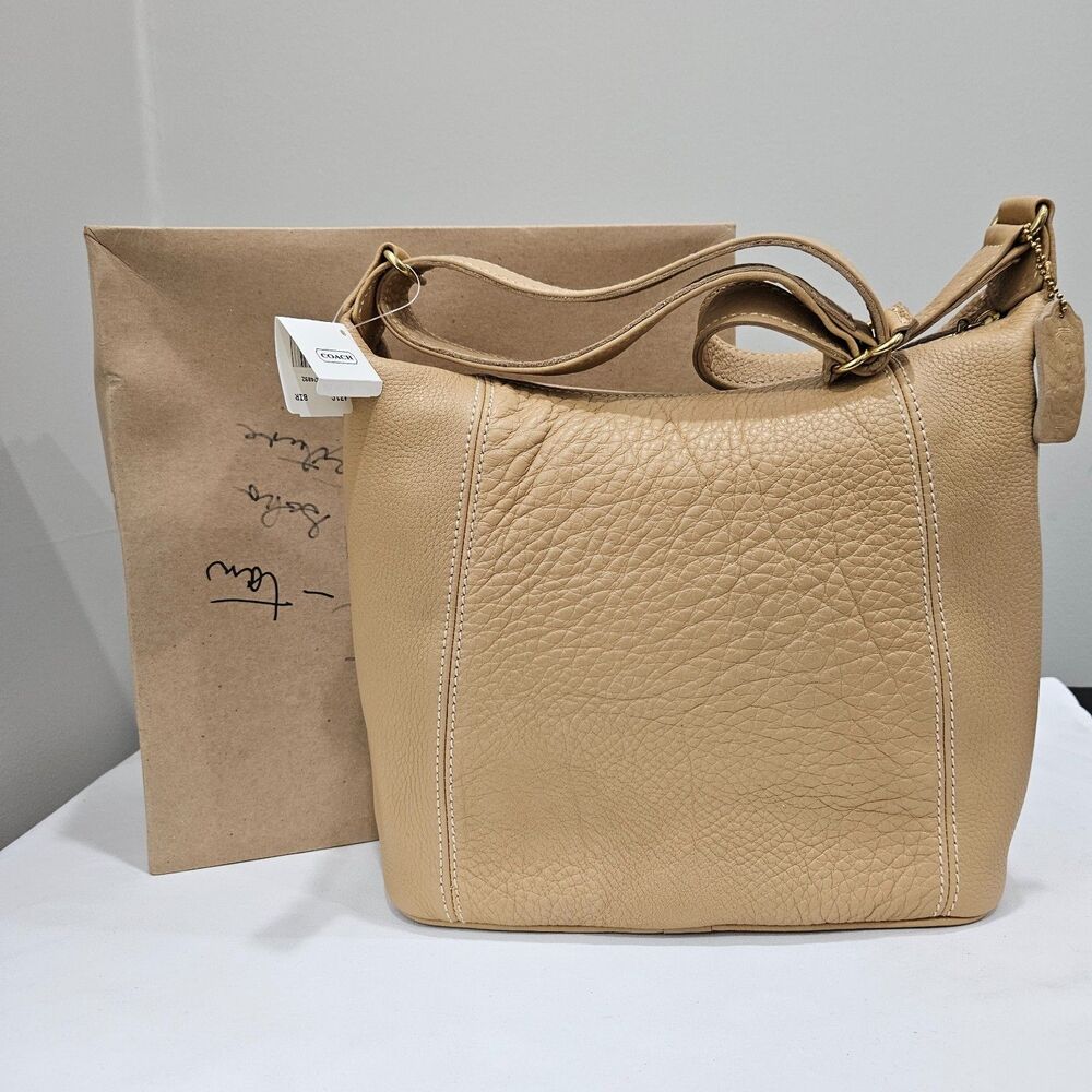 Vintage Coach Sonoma Large Hobo Bag Birch 4316 Leather Casual Vacation Purse